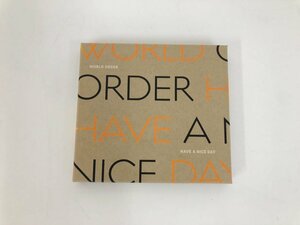 ★　【2Blu-ray＋CD計3枚組 HAVE A NICE DAY 初回限定盤 WORLD ORDER ポニーキャニオン 2014年】185-02403