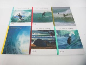 ▼　【計6冊 雑誌 THE SURFER'S JOURNAL JAPAN 9.4 /10.2 /10.5 /10.6 /12.4 /12.6 ザ・サーファー…】151-02403