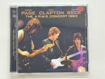 ★　【2CD Eric Clapton Jimmy Page Jeff Beck A.R.M.S.Concert San Francisco 1983】176-02403_画像1