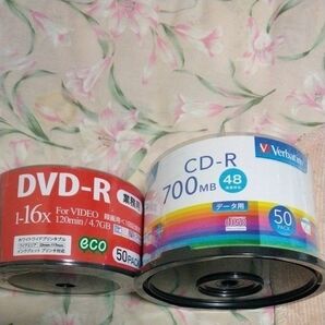 録画用DVD-R CD-R セット