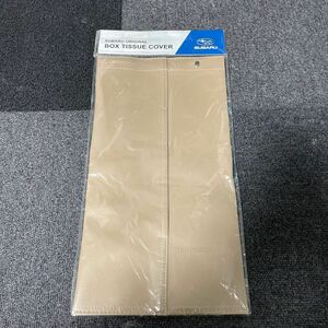 SUBARU ORIGINAL BOX TISSUE COVER ボックスティッシュカバー　ストラップ付き　車内　