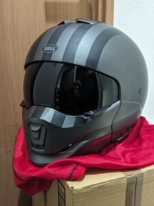 BELL ベル ブルーザー Broozer サイズ XL (61～62cm) 2way フルフェイス ジェットヘル 洗濯済