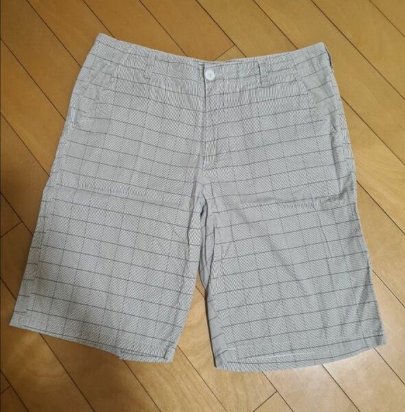 【日本未販売】SURPLUS チェック柄 ショートパンツ ハーフパンツ 34