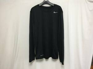 美品！ナイキ NIKE DRI-FIT　ドライロングTシャツ　サイズS　送料レターパックライト370円