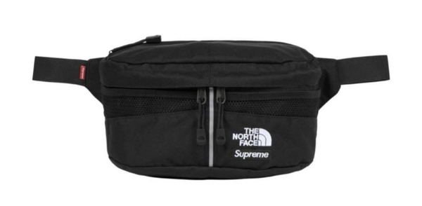 24SS Supreme The North Face Split Waist Bag Black シュプリーム ウエスト バッグ 