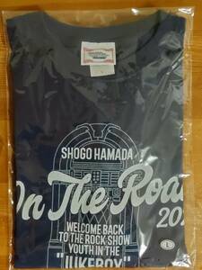 浜田省吾　ON THE ROAD 2023 ツアー半袖Tシャツ　サイズＬ