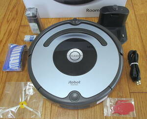 ルンバ iRobot Roomba 641 3~4回のみ使用その後保管 バッテリー(4500mAh超大容量)新品に交換！使用少！超美品！