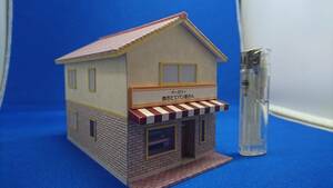 * original store construction model 07* scale 1/87 HO gauge geo llama miscellaneous goods interior railroad model 