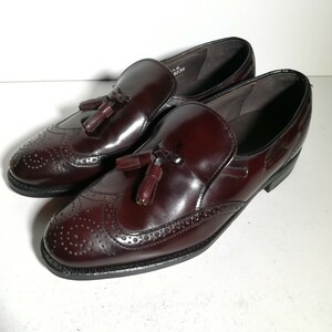 c0140 unused . close * Dexter Dexter* Wing tassel Loafer 7 1/2M 24.5~25.0cm degree dress shoes business leather shoes 
