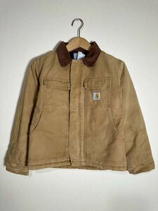 90s kids vintage Carhartt Traditional Coat カーハート トラディショナルコート ダック地 キッズ 古着 子供服 ヴィンテージ