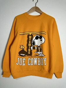 80s vintage ARTEX SNOOPY Wyoming Cowboy sweatshirt スヌーピー ヴィンテージ スウェット 古着 アルテックス Joe cowboy