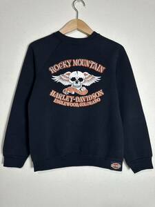 80s kids vintage Harley-Davidson Sweatshirt DISCUS ATHLETIC　ヴィンテージ ハーレースウェット 古着 ディスカスアスレチック