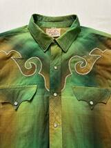 60's vintage TEM-TEX Western shirt ヴィンテージ テムテックス ウエスタンシャツ 古着 シャドーチェック _画像4