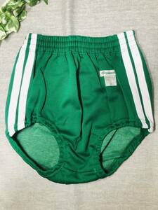 ★新品 GREENS ラインブルマー 緑/M