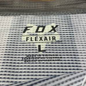 HR554 FOX FLEXAIR 長袖 べースレイヤー グレー ピンク Lの画像7