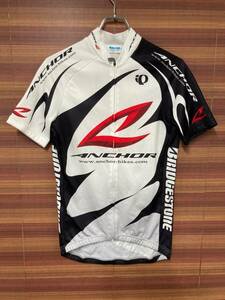 HR284 パールイズミ PEARL iZUMi 半袖 サイクルジャージ 白 黒 M