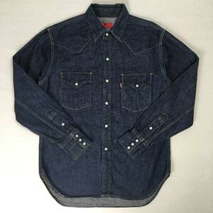 Levi's リーバイス RED TAB 60505-50 日本製 00年 ウエスタン デニム シャツ Lサイズ 長袖