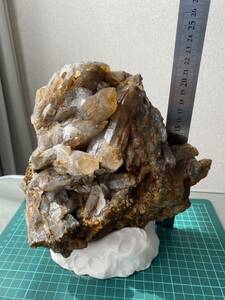 国産鉱物　鉱物標本 大分県 尾平鉱山 茂兵衛坑　水晶　大型標本　貴重