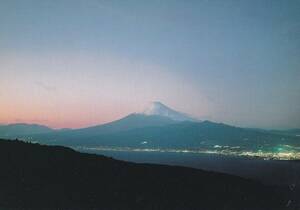 富士山　駿河湾　絵はがき　ポストカード