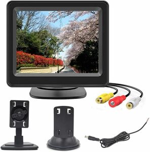 OBEST オンダッシュモニター 液晶モニター 2系統の映像入力 12V車用 バック切替可能 (3.5インチ)…