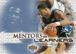 2003 UD MICHAEL JORDAN&DAHNTAY JONES MENTORS AND LEARNERS ML4