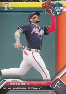 2023 topps now 'RONALD ACUNA JR.' MLB ALL-STAR GAME