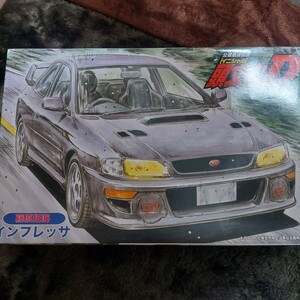 プラモデル　頭文字D　インプレッサ　藤原拓海　初期　フジミ 未組立 FUJIMI