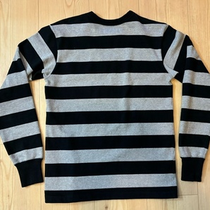 ★WESTRIDE ウエストライド【HEAVY BORDER LONG TEE】ヘヴィーボーダー ロンT 長袖TEEの画像2