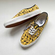 新品 VANS バンズ アナハイム ファクトリー ANAHEIM オーセンティック 44 DX スニーカー 27㎝ US企画 US9 イエロー 黒 MOONEYES 送料無料_画像5