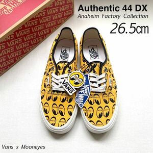 新品 VANS バンズ アナハイム ファクトリー ANAHEIM オーセンティック 44 DX スニーカー 26.5㎝ US企画 メンズ MOONEYES 送料無料