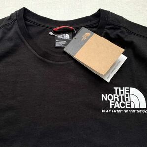 XXL 新品 ノースフェイス THE NORTH FACE COORDINATES TEE ロゴ ハーフドーム 座標 半袖 Tシャツ 黒 メンズ 海外企画 日本未入荷 送料無料の画像5