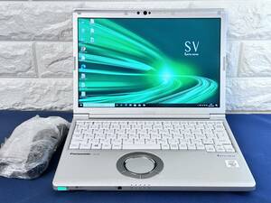 【★2020年大容量モデル 使用激浅 良質超美品】 Panasonic Let's note CF-SV9RDLVS /Core i5 10310U/8GBメモリ＋NVME 512GB・SSD/FULL HD　