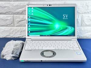 【★2019年モデル　使用浅 超美品】 Panasonic Let's note CF-SV8RDCVS /Core i5 8265U/8GBメモリ＋NVME 256GB・SSD/12.1 Full HD