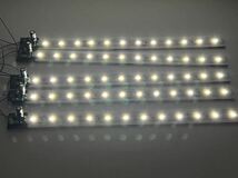 室内灯　電球色LED　ＨＯゲージ　5輌分セット　コンデンサー　抵抗　整流器　基盤組込　チラツキ防止　12V　カツミ　エンドウ 自作車輌等　_画像2