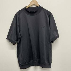 [Needles] Needles *S/S Mock Neck Tee C/PE Bright Jersey short sleeves truck shirt jersey pull over T-shirt size L MR306 03