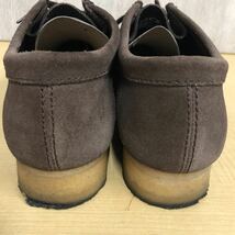 箱付き★【Clarks】クラークス★ワラビーシューズ WALLABEE ブーツ 靴 スウェード サイズUK7.5 26103925 ブラウン 03_画像3