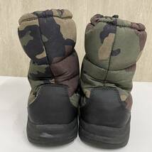 【THE NORTH FACE】ザノースフェイス★ブーツ ヌプシダウンブーティー Nuptse Down Bootie カモフラ 迷彩 サイズ27cm(US9) NF51877 03_画像3