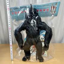 マンモスコング ブラック・ツートーン版 月光仮面 留之助 商店 ソフビ sofvi MAMMOTH KONG TOMENOSUKE フィギュア_画像2