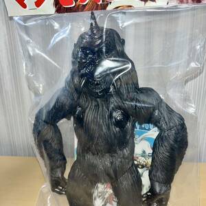 マンモスコング ブラック・ツートーン版 月光仮面 留之助 商店 ソフビ sofvi MAMMOTH KONG TOMENOSUKE フィギュア