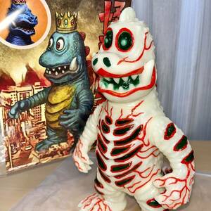 怪獣大王 まんが版 逆柱いみり カスタム 蓄光 GID ソフビ sofvi KAIJU DAIOU ピコピコ PICOPICO 