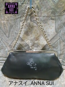  Anna Sui ANNA SUI original leather / bulrush . handbag / car . bag 