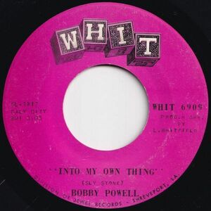 Bobby Powell Into My Own Thing / Love Man Whit US 6909 206061 SOUL FUNK ソウル ファンク レコード 7インチ 45