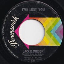 Jackie Wilson I've Lost You / Those Heartaches Brunswick US 55321 206099 SOUL ソウル レコード 7インチ 45_画像1