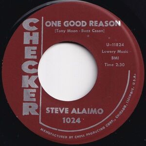 Steve Alaimo Cry Myself To Sleep / One Good Reason Checker US 1024 206108 R&B R&R レコード 7インチ 45