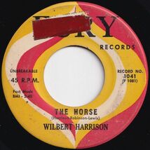 Wilbert Harrison The Horse / Da-De-Ya-Da (Anything For You) Fury US 1041 206133 R&B R&R レコード 7インチ 45_画像1