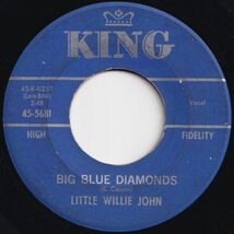 Little Willie John Doll Face / Big Blue Diamonds King US 45-5681 206141 R&B R&R レコード 7インチ 45_画像2