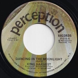 King Harvest Dancing In The Moonlight / Marty And The Captain Perception US P-515 206327 ロック ポップ レコード 7インチ 45