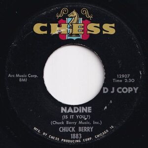 Chuck Berry Nadine (Is It You?) / O Rangutang Chess US 1883 206357 R&B R&R レコード 7インチ 45