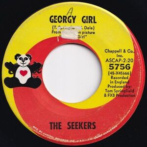 Seekers Georgy Girl / When The Stars Begin To Fall Capitol US 5756 206356 ROCK POP ロック ポップ レコード 7インチ 45