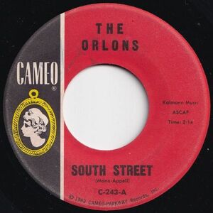 Orlons South Street / Them Terrible Boots Cameo US C-243 206354 R&B R&R レコード 7インチ 45